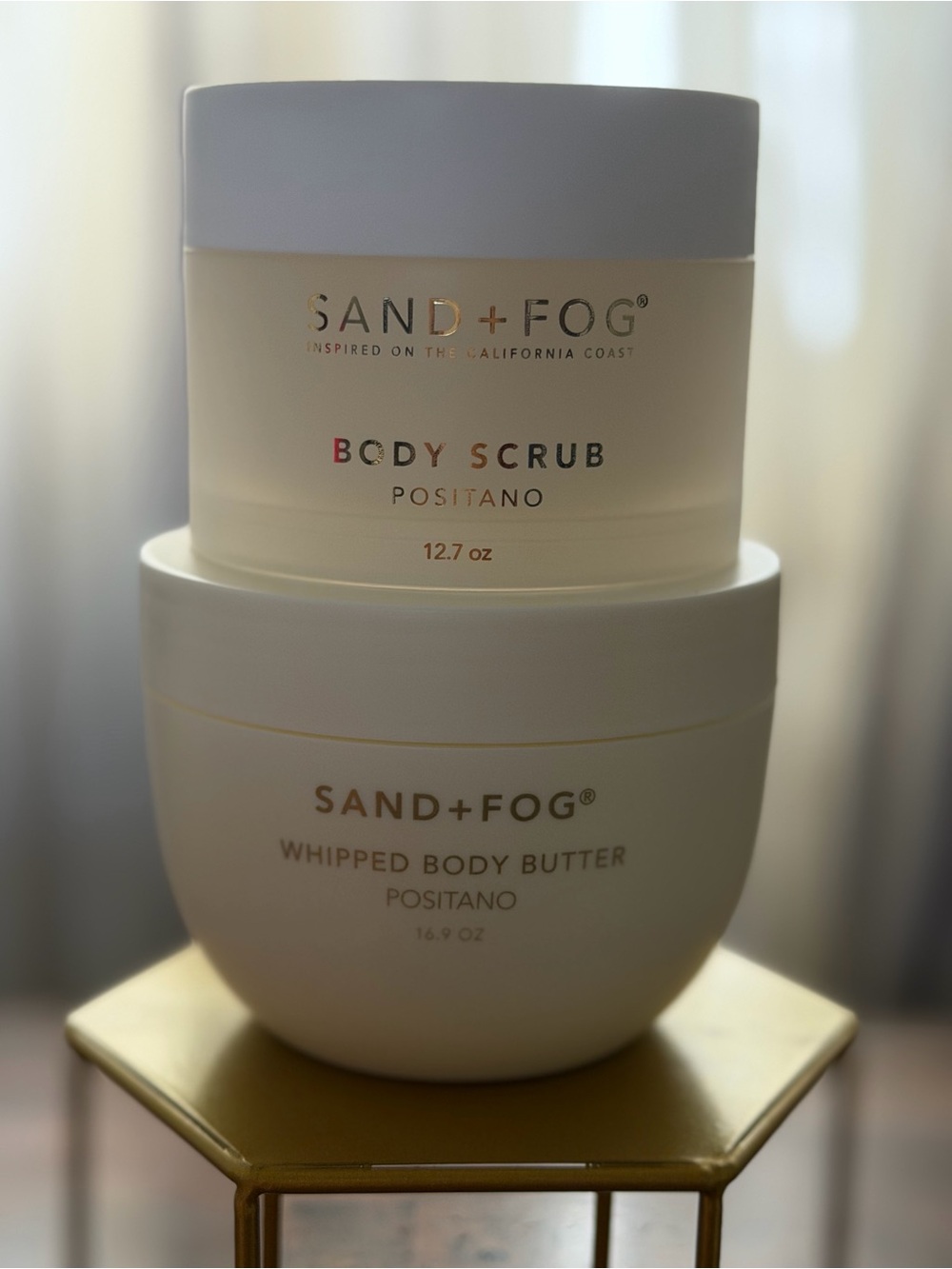 Sand + Fog Positano Whipped Body Butter & Scrub Set